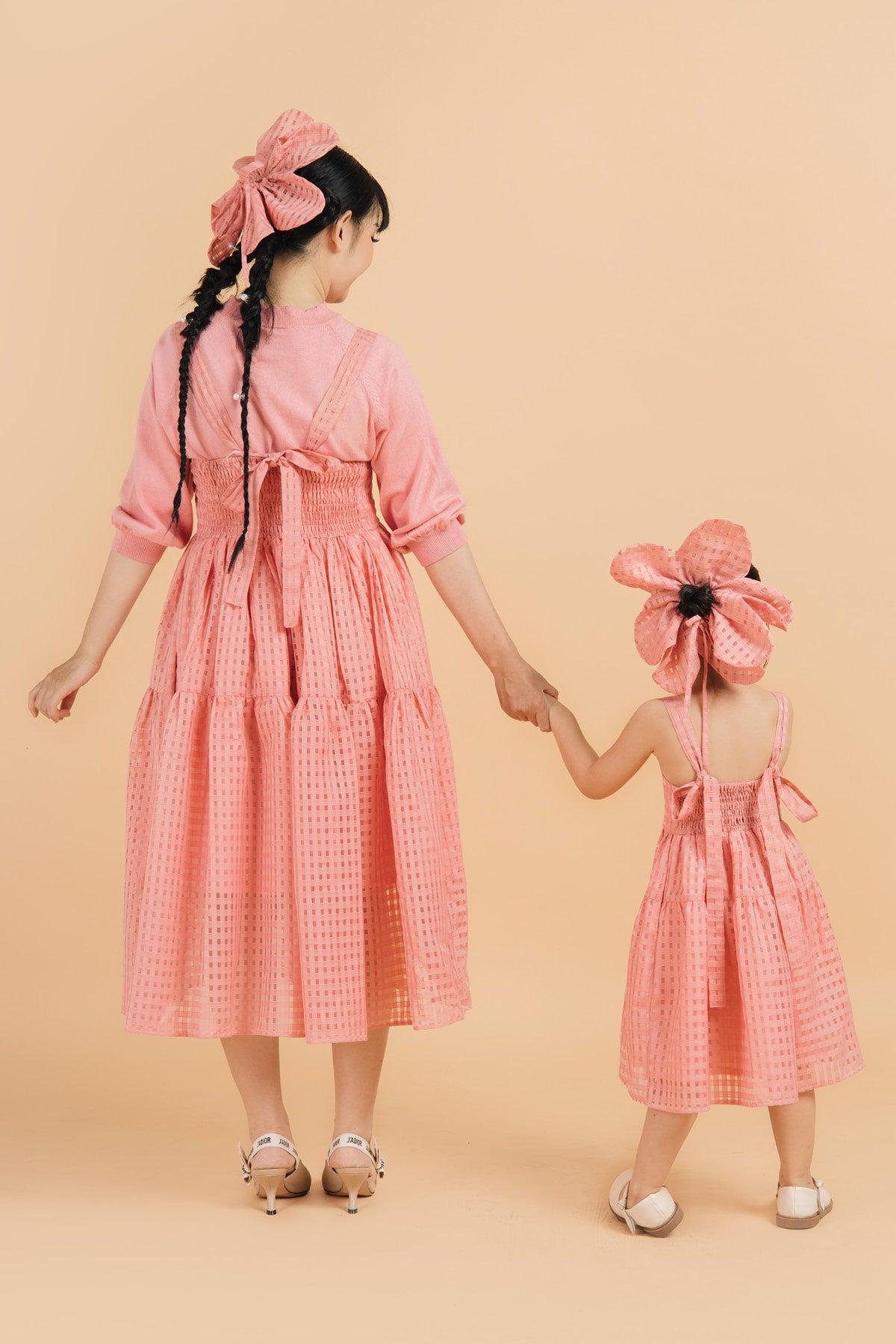 Grace Dress Pink - EESOME