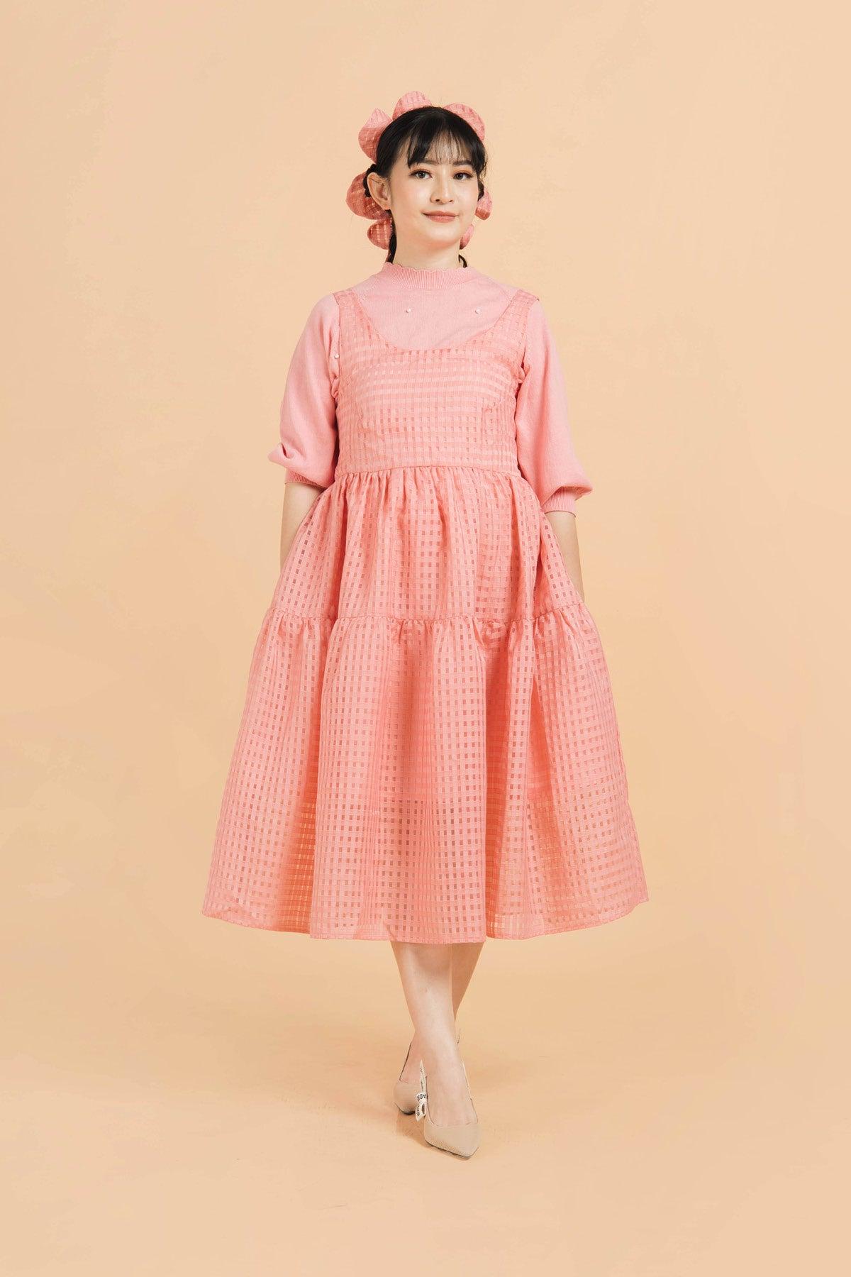 Grace Dress Pink - EESOME