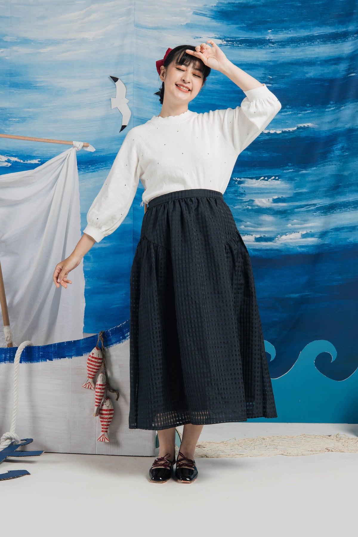 Grace Skirt Black - EESOME