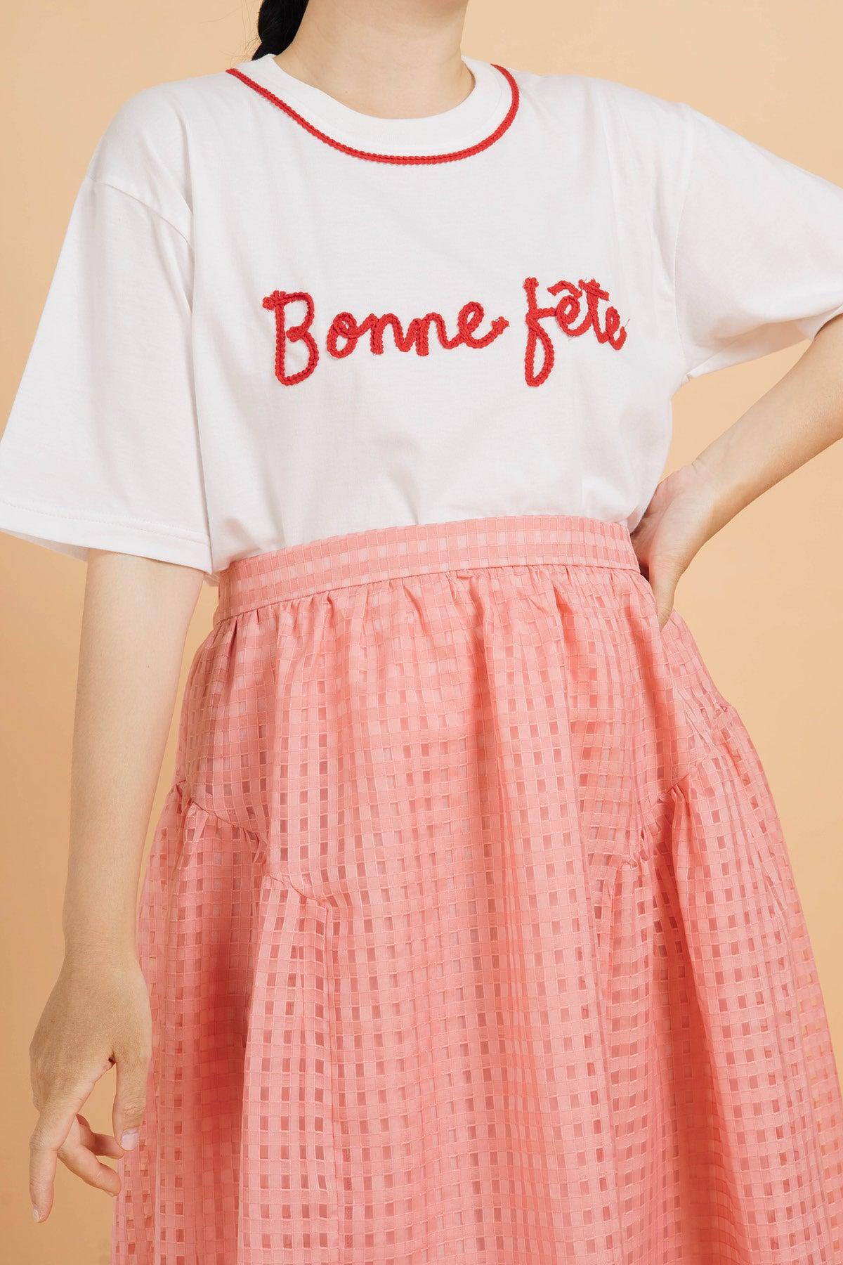 Grace Skirt Pink - EESOME