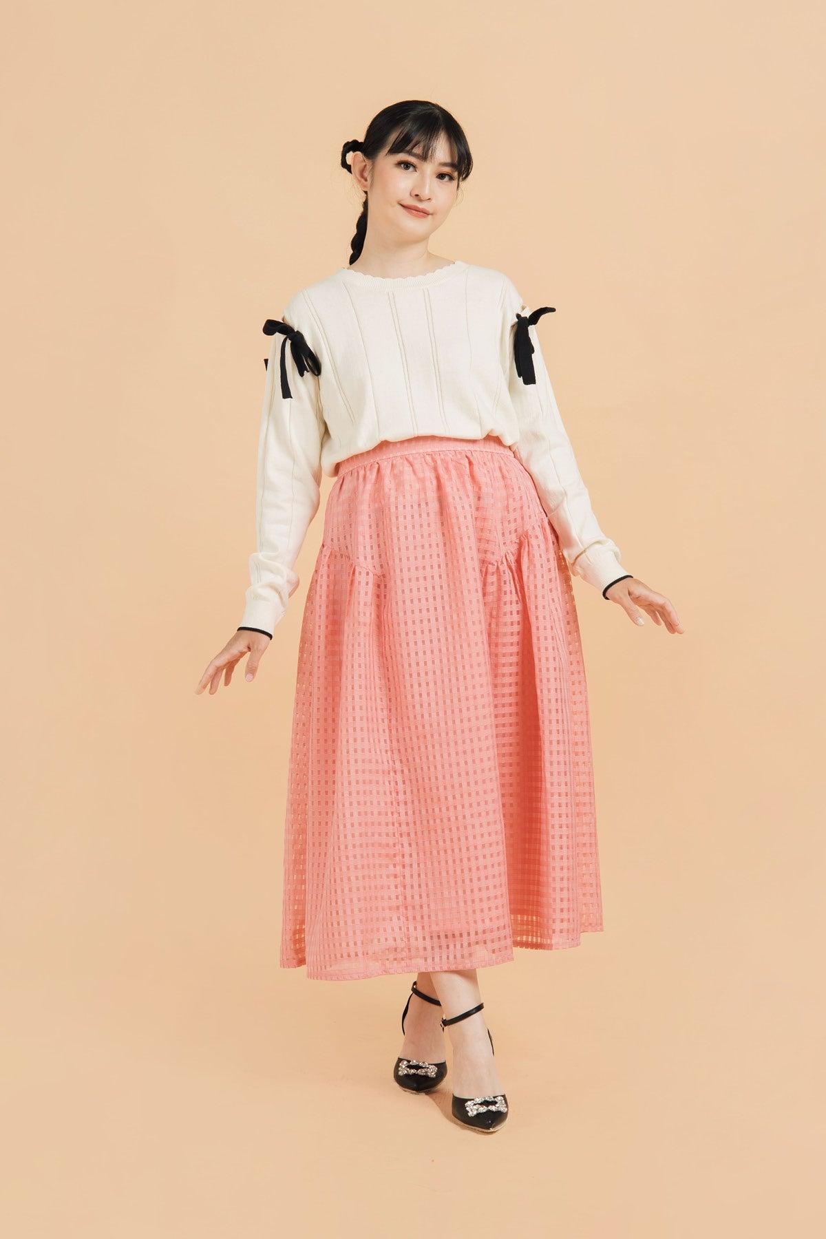 Grace Skirt Pink - EESOME