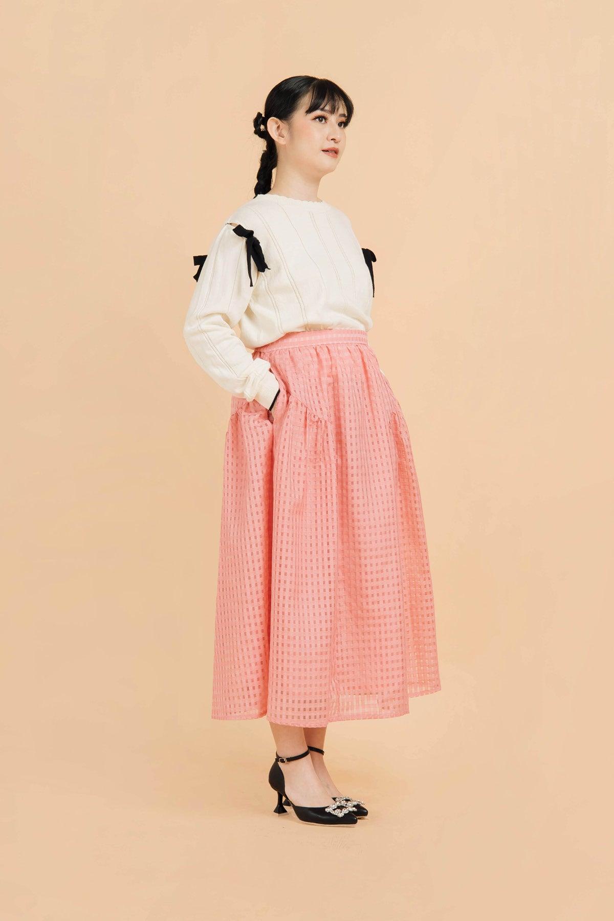 Grace Skirt Pink - EESOME