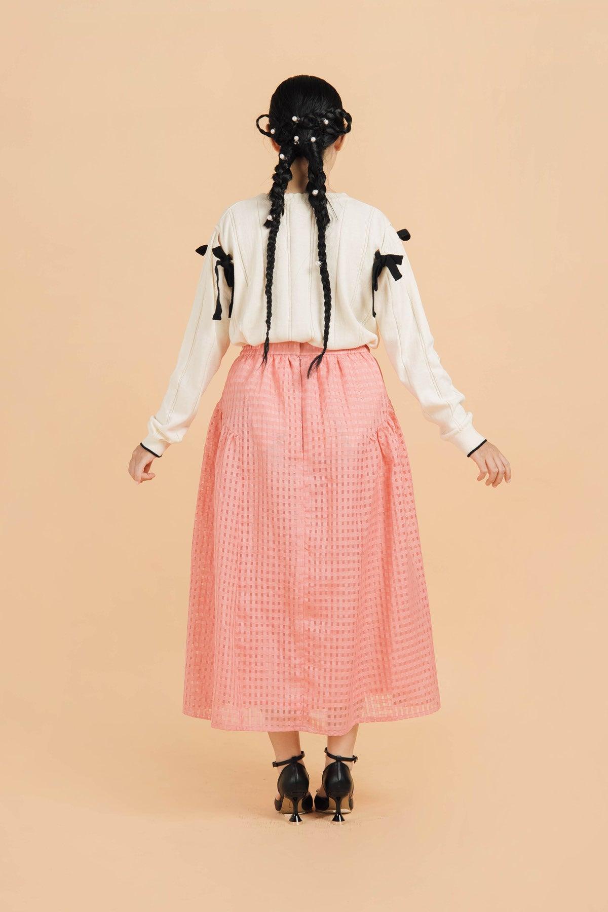 Grace Skirt Pink - EESOME