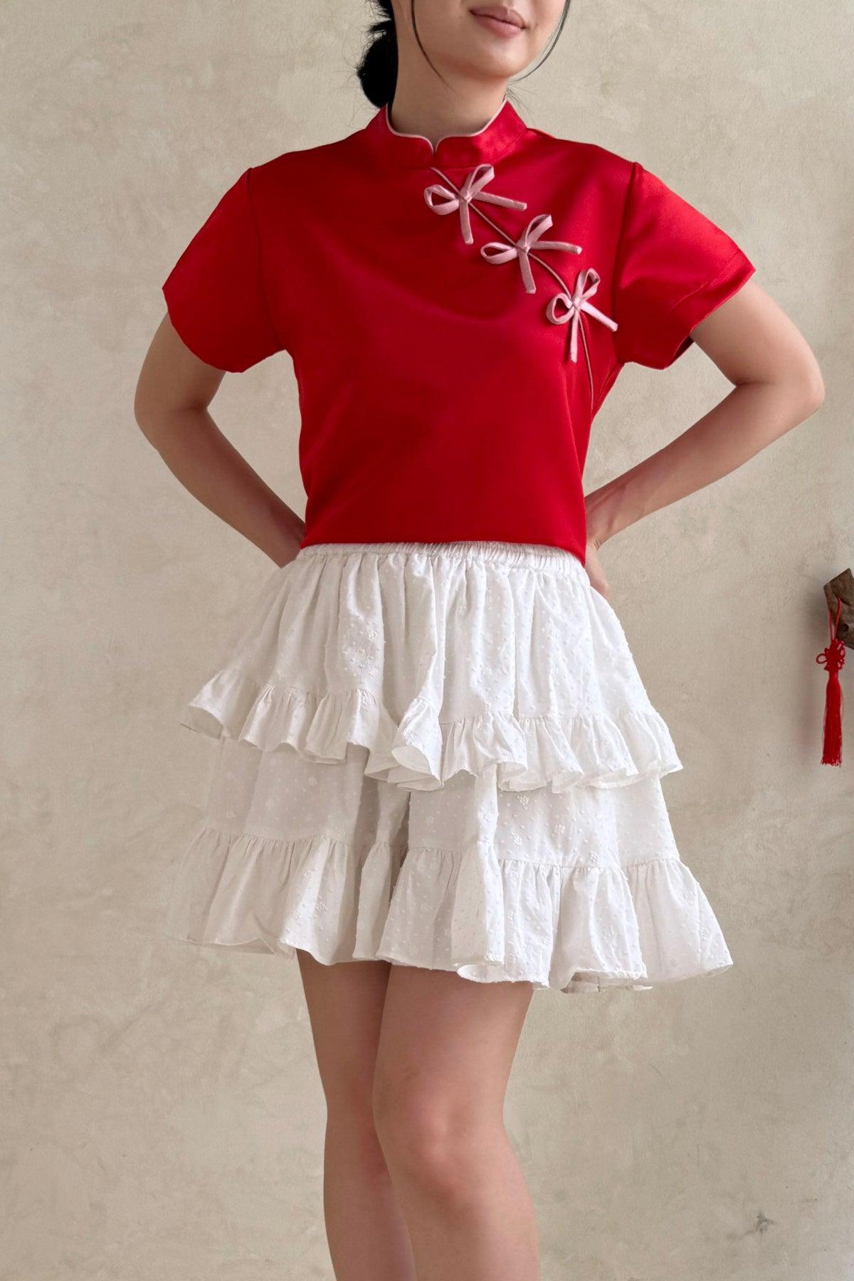 Hanni Skirt Off White - EESOME