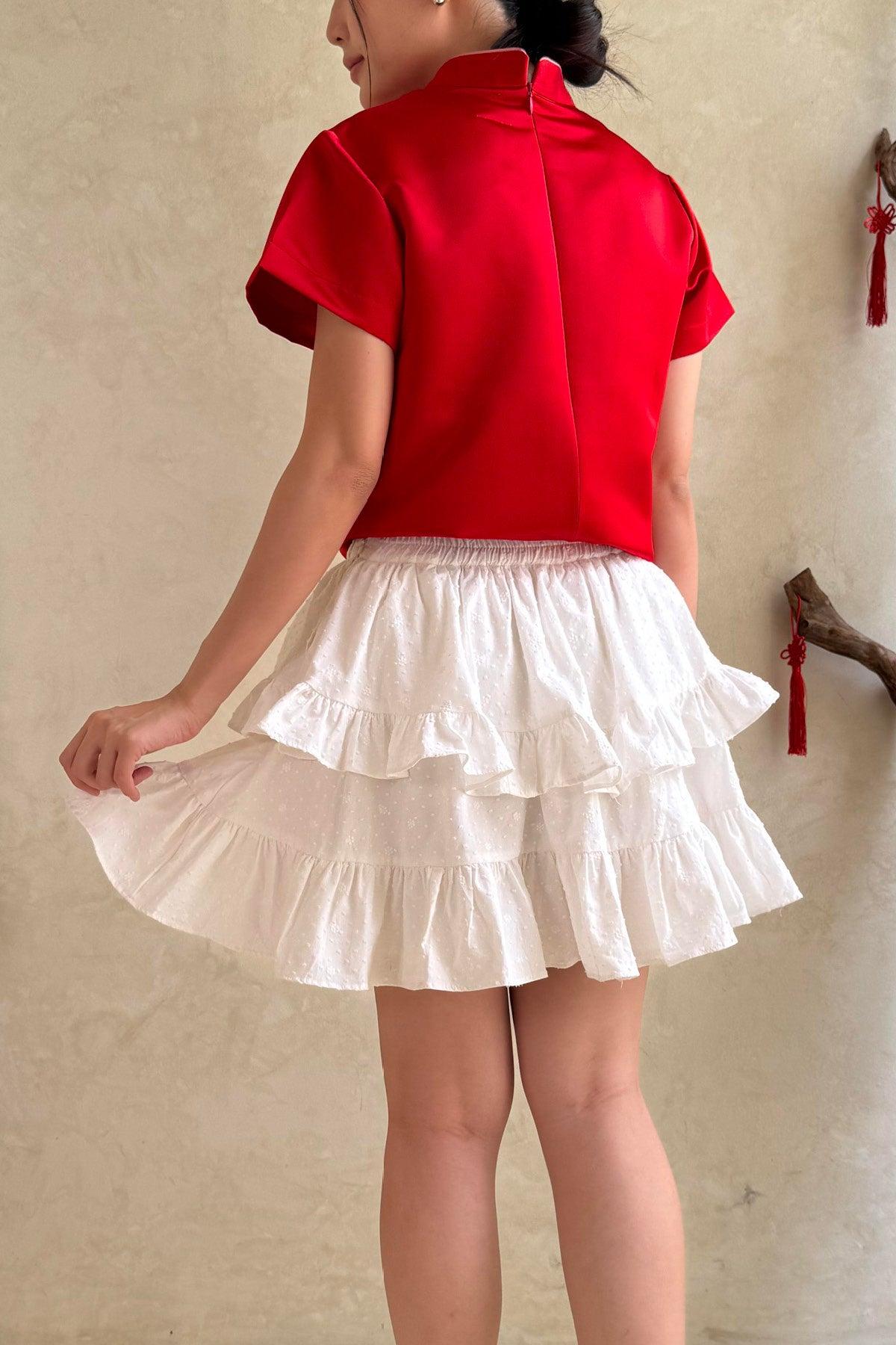 Hanni Skirt Off White - EESOME