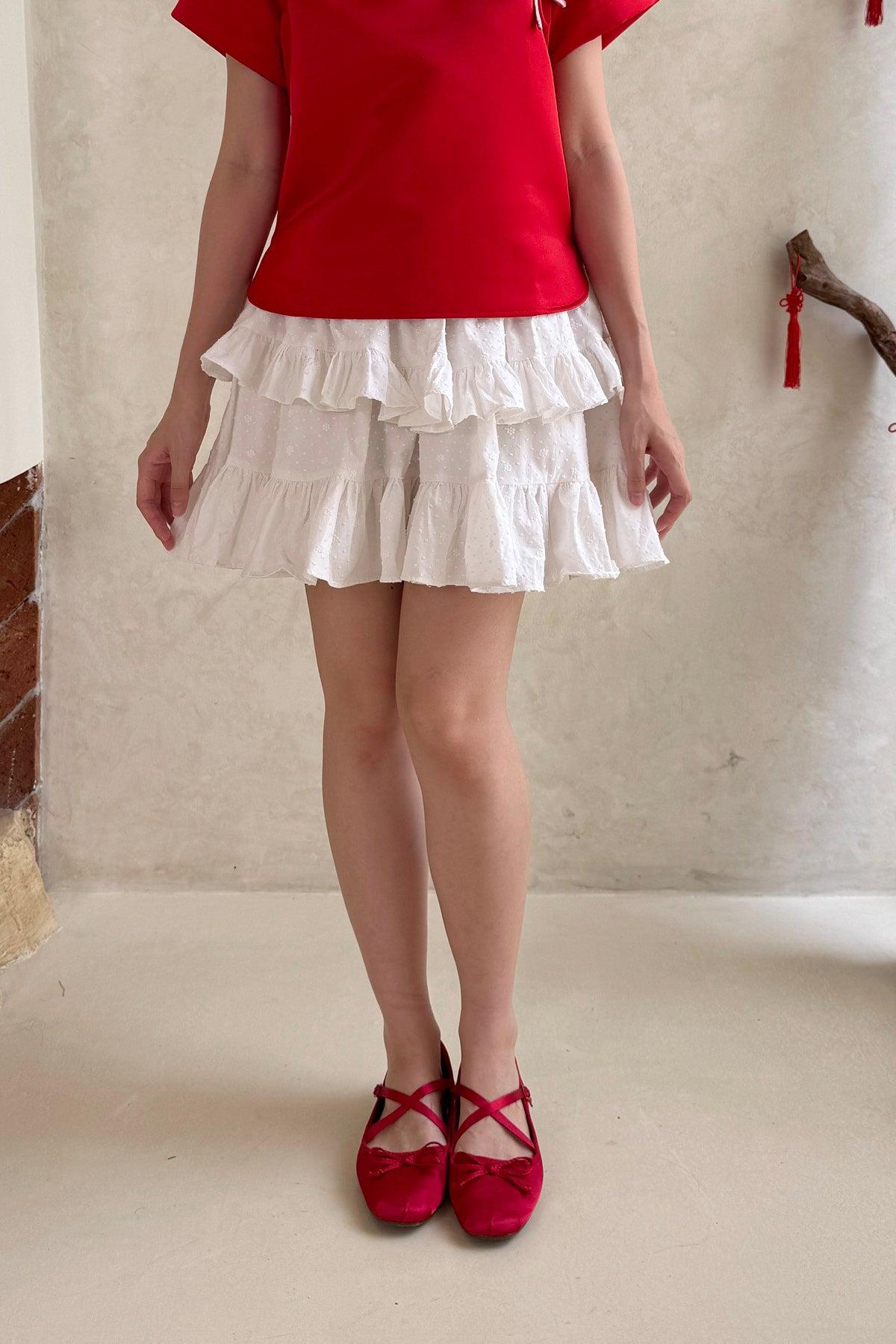 Hanni Skirt Off White - EESOME