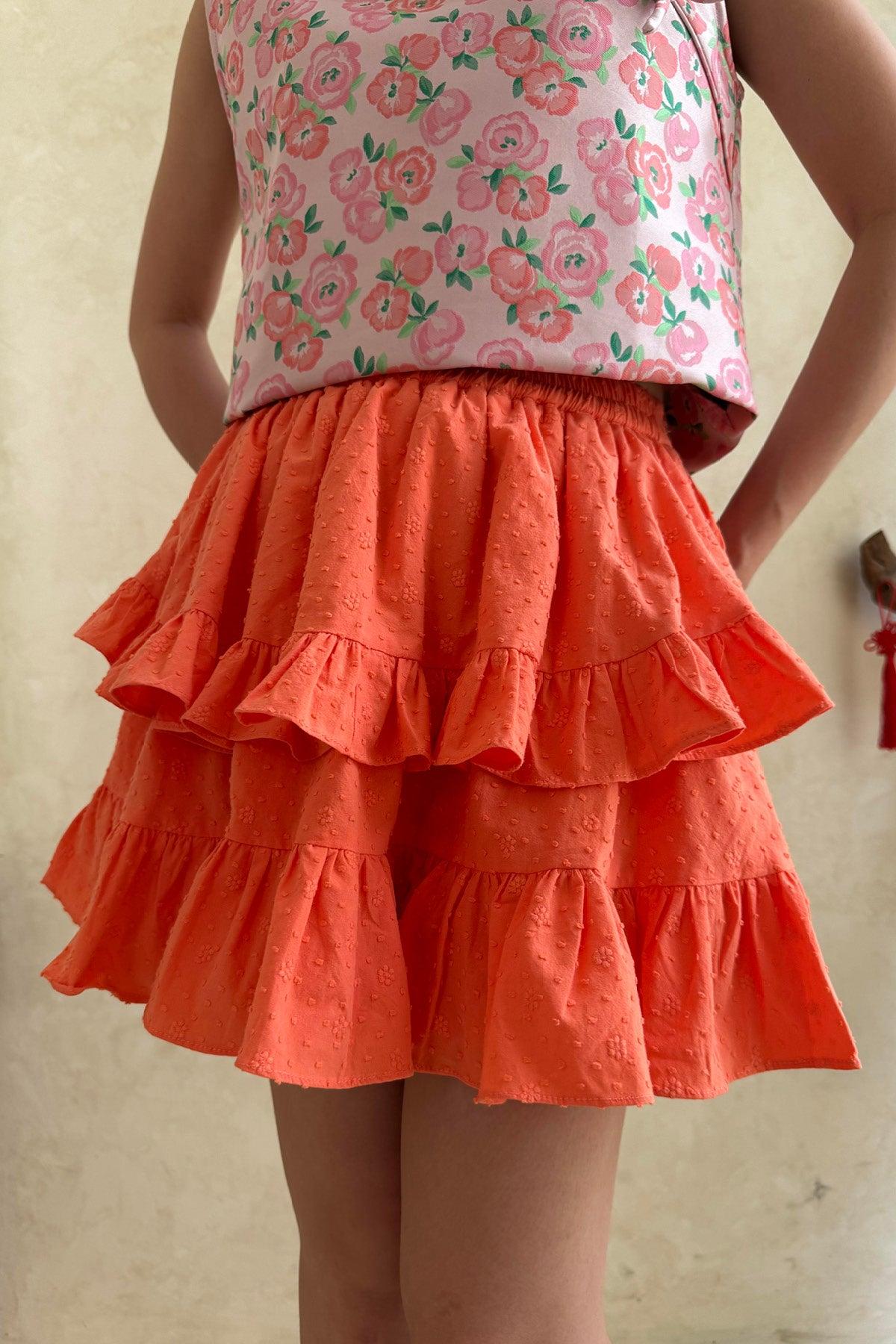 Hanni Skirt Peach - EESOME