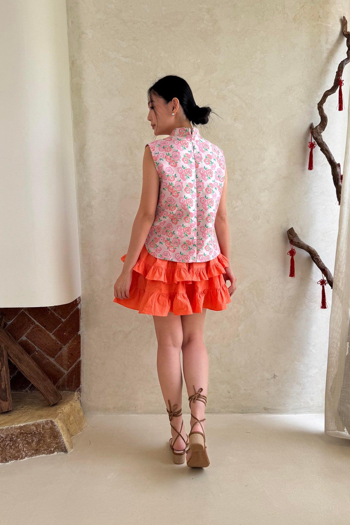 Hanni Skirt Peach - EESOME