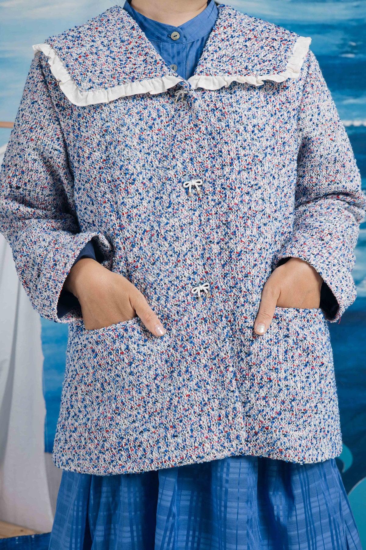 Harper Jacket Misty Blue - EESOME