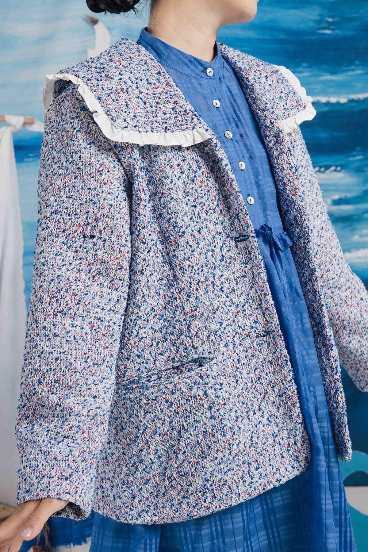 Harper Jacket Misty Blue - EESOME