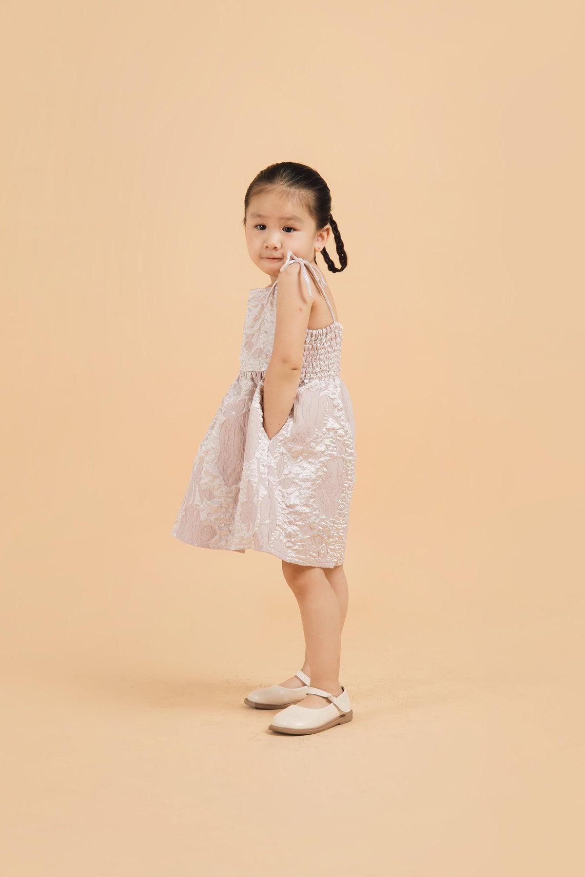 Hazel Petite Dress Mauve - EESOME