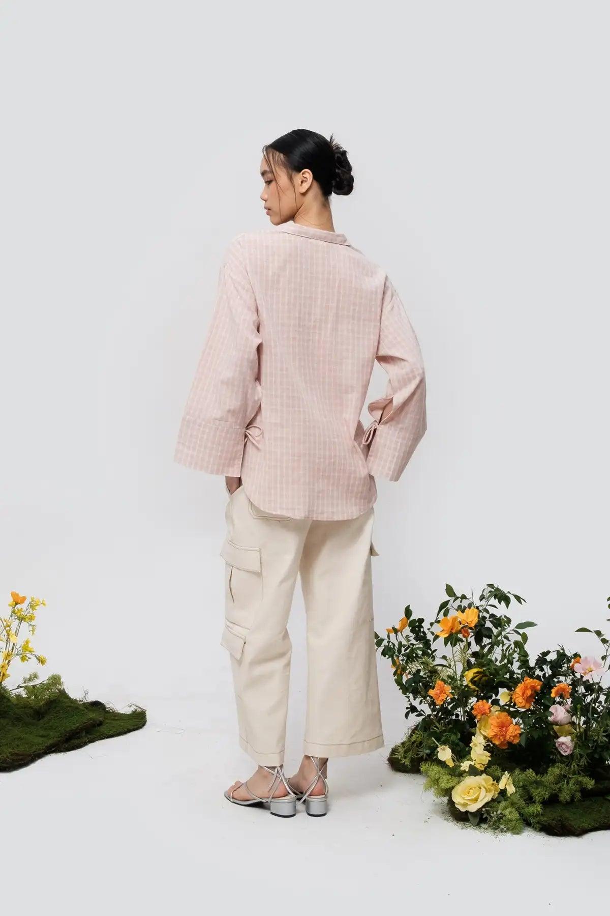 Iris Shirt Dusty Pink - EESOME