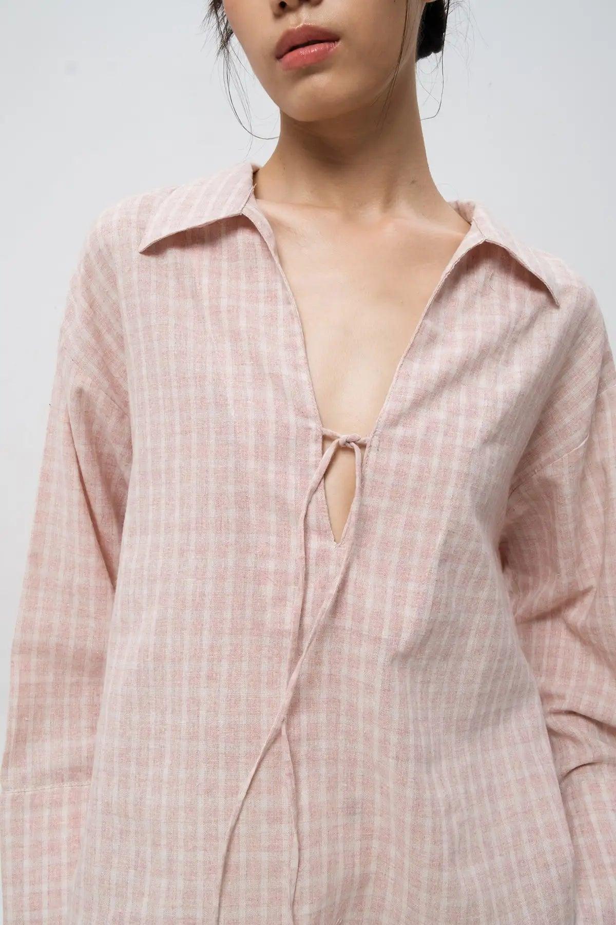 Iris Shirt Dusty Pink - EESOME