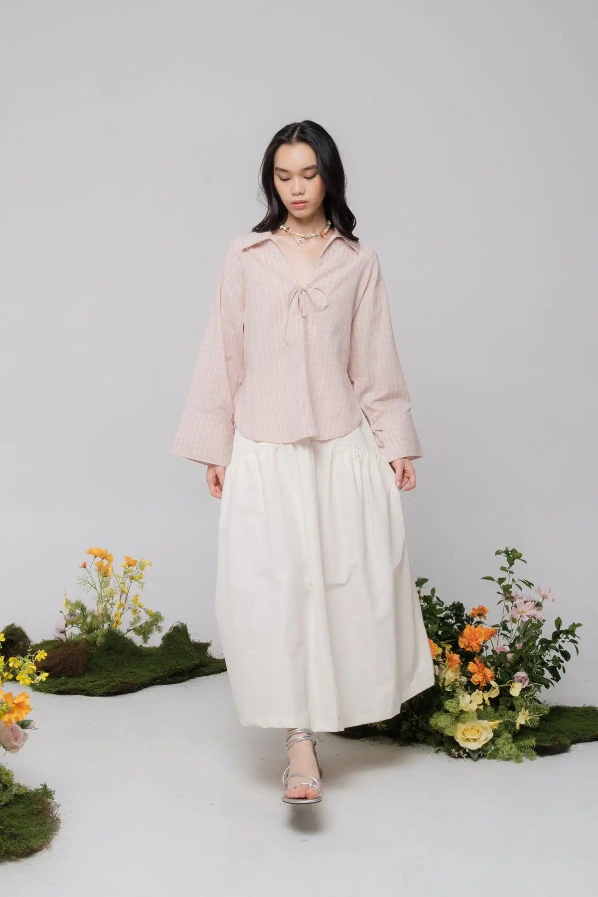 Iris Shirt Dusty Pink - EESOME