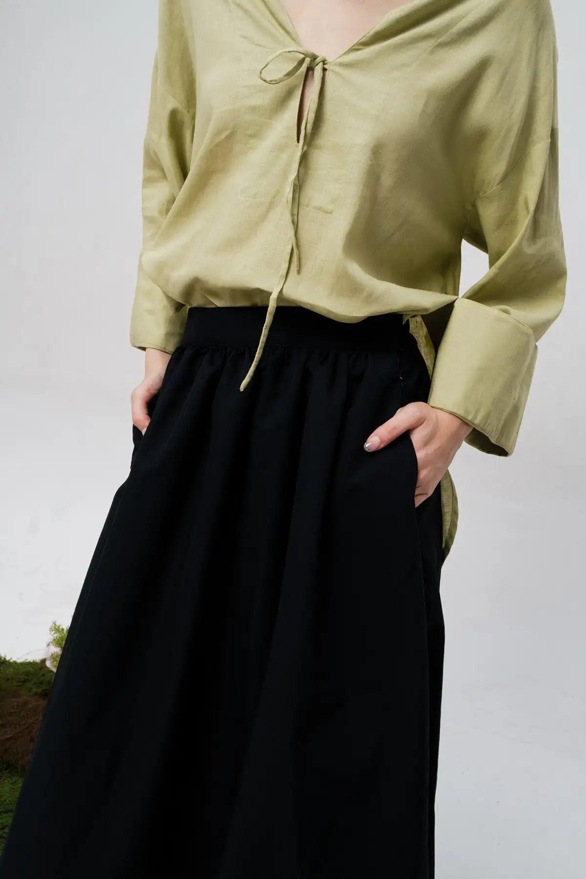 Iris Shirt Matcha Green - EESOME
