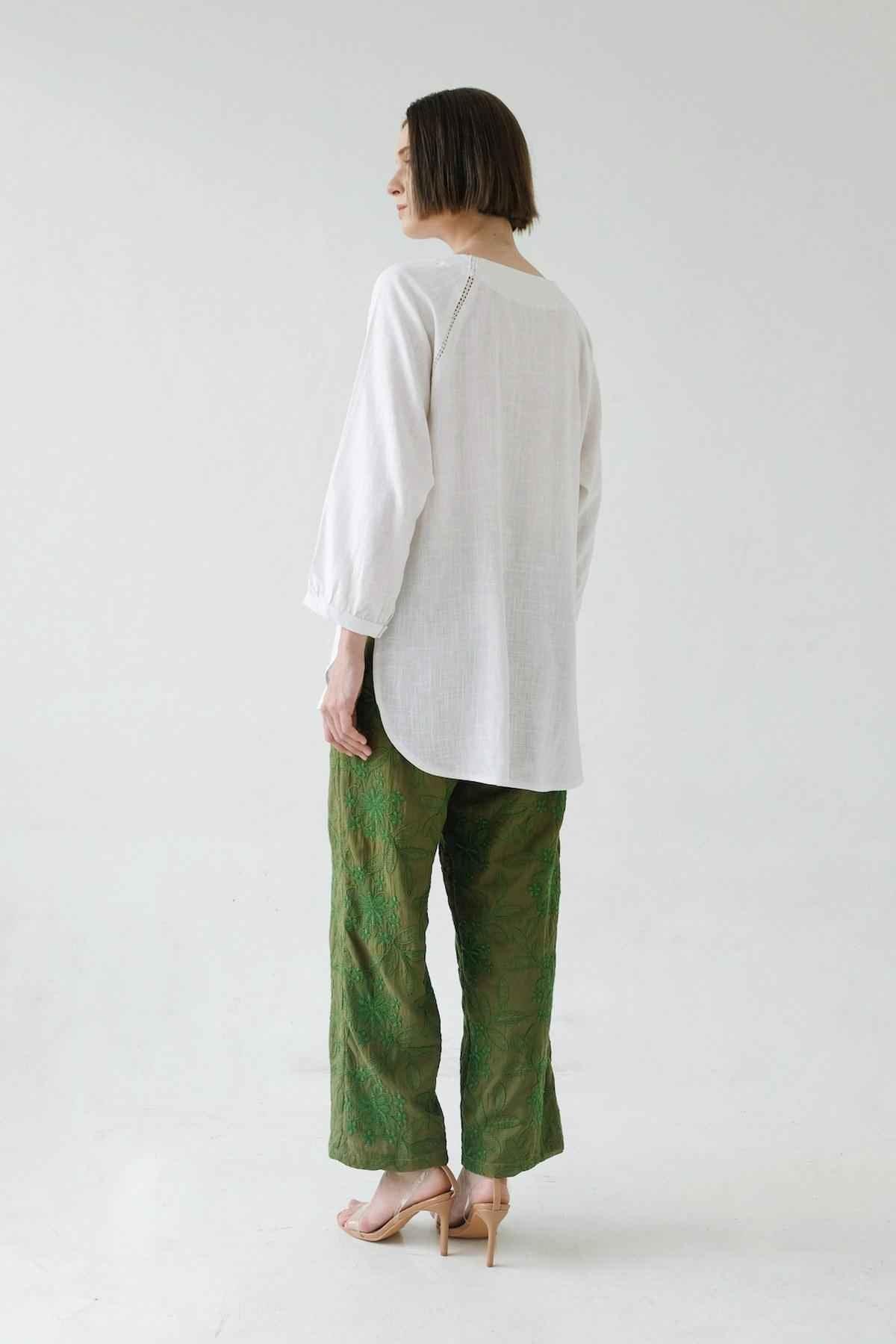 Isla Pants Green - EESOME