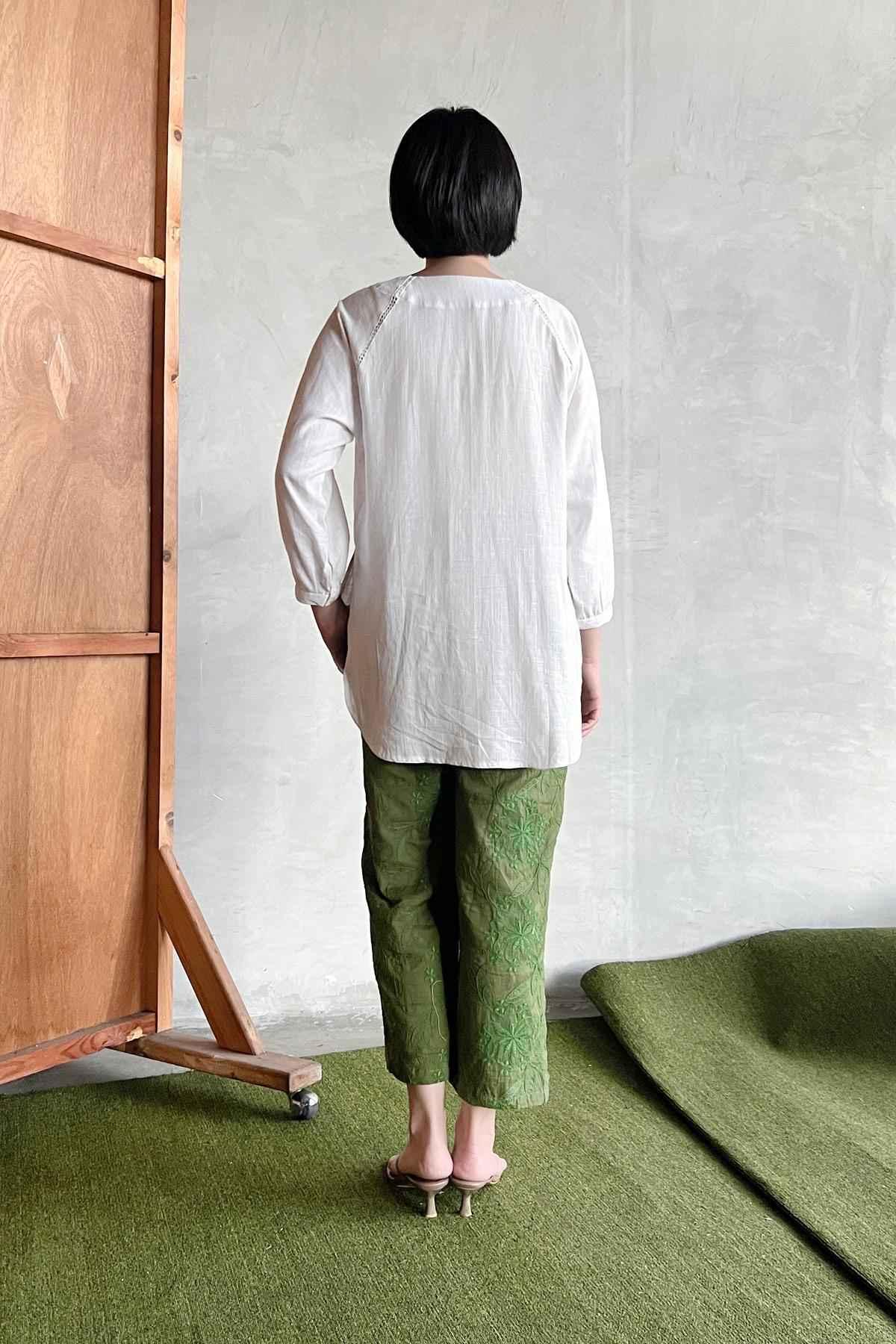 Isla Pants Green - EESOME