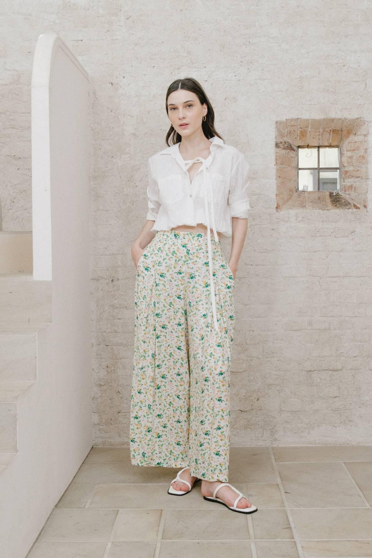 Jackie Top Off White Diamond - EESOME