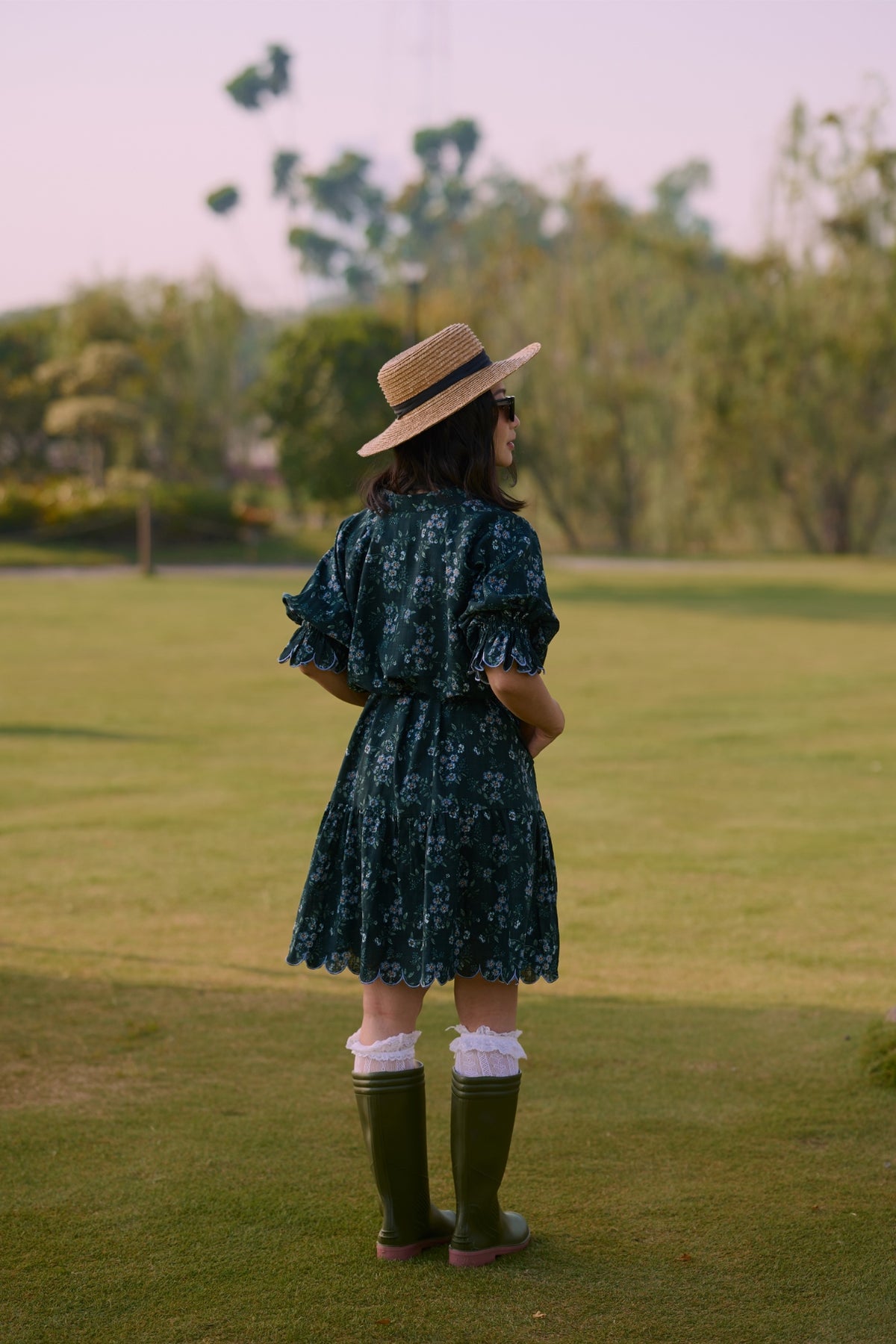 Jardin Dress Black Floral