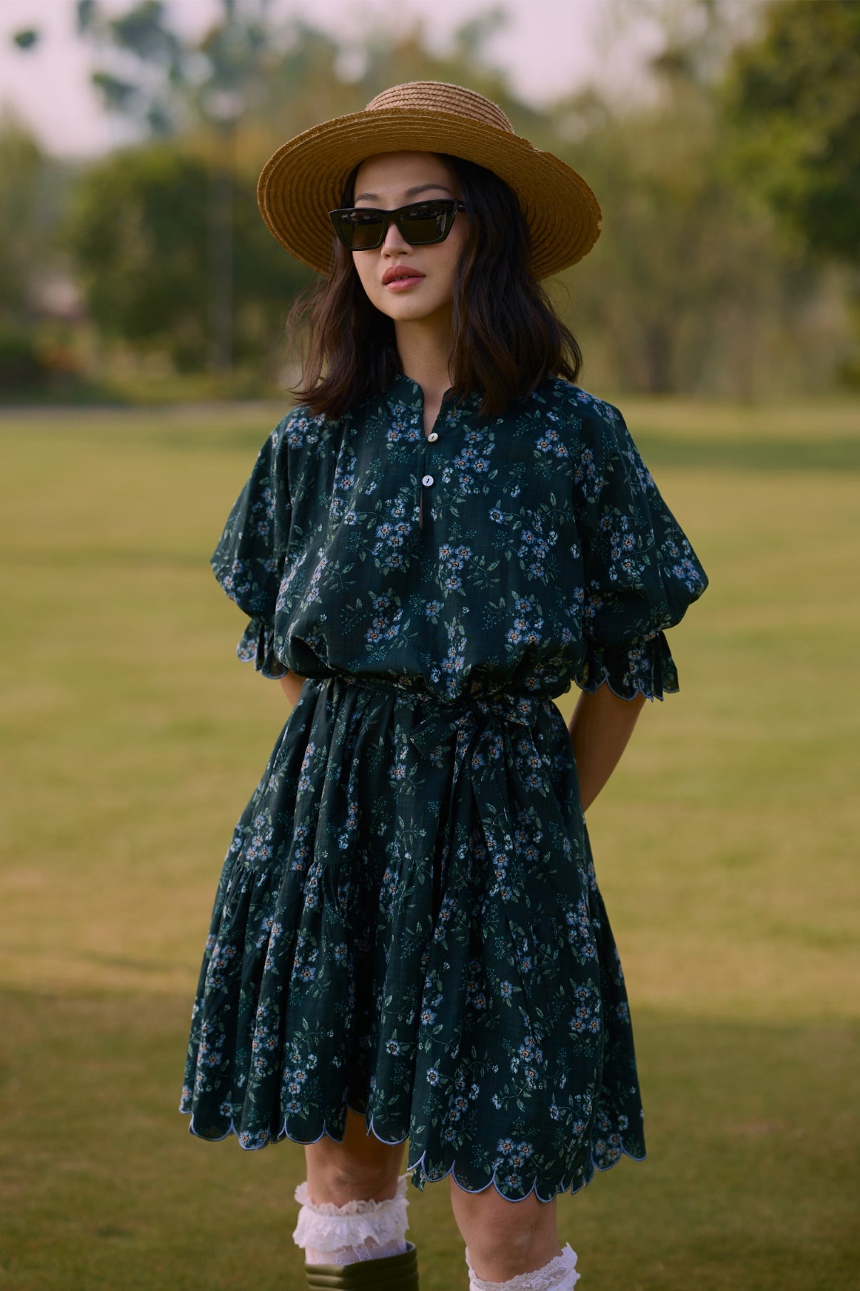 Jardin Dress Black Floral
