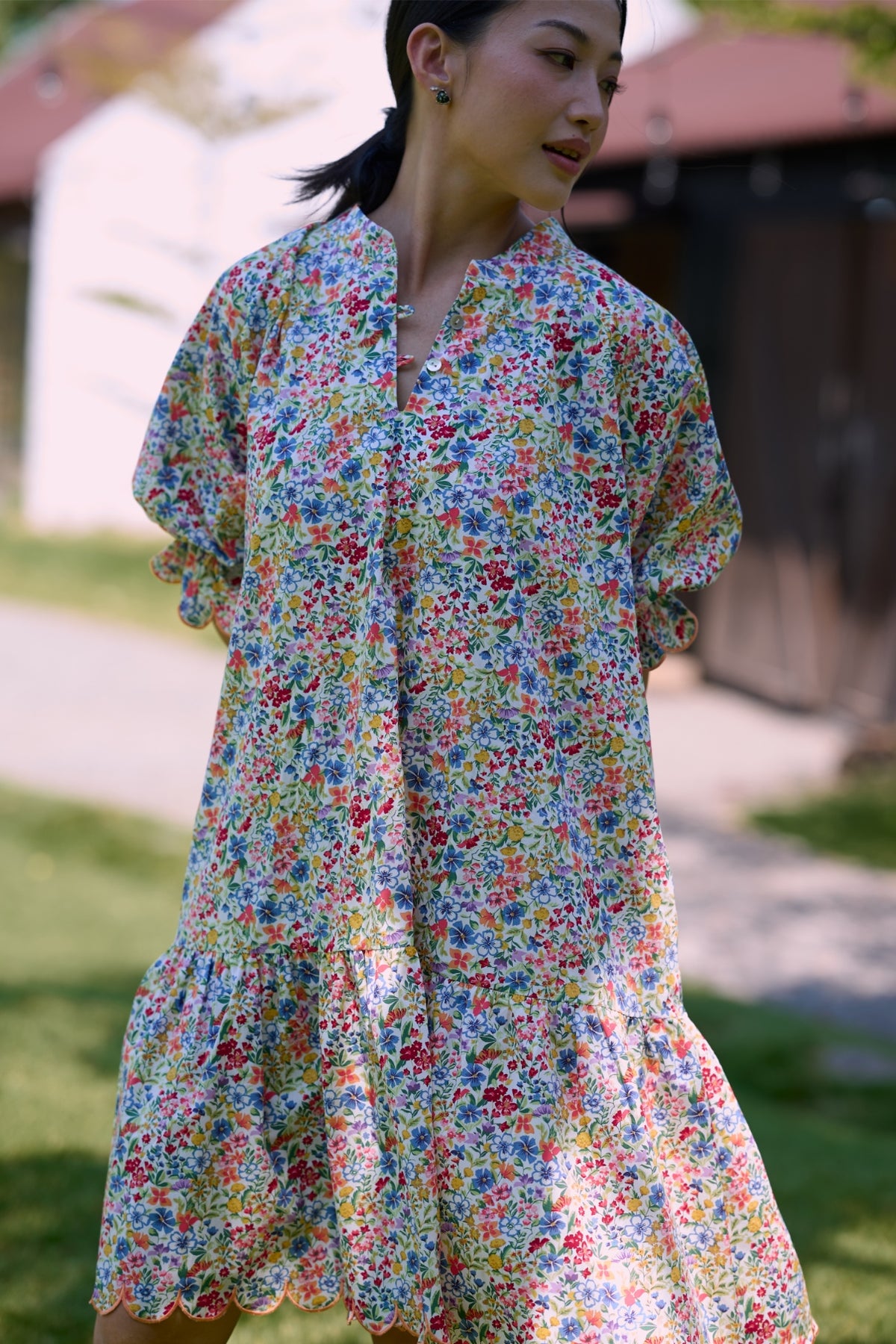 Jardin Dress Multicolor Floral