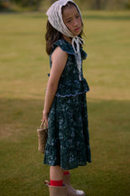 Jardin Petite Dress Black Floral