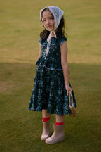 Jardin Petite Dress Black Floral