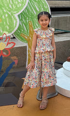 Jardin Petite Dress Multicolor Floral
