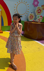 Jardin Petite Dress Multicolor Floral