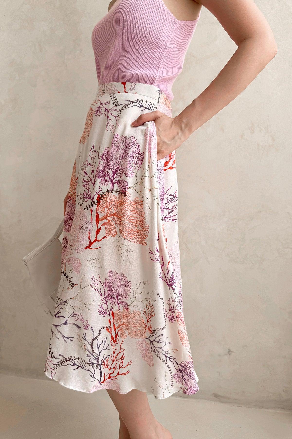 Jenny Bias Skirt Multicolour - EESOME