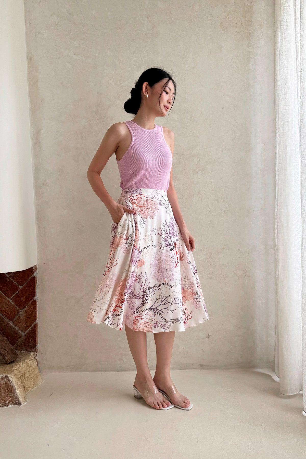 Jenny Bias Skirt Multicolour - EESOME
