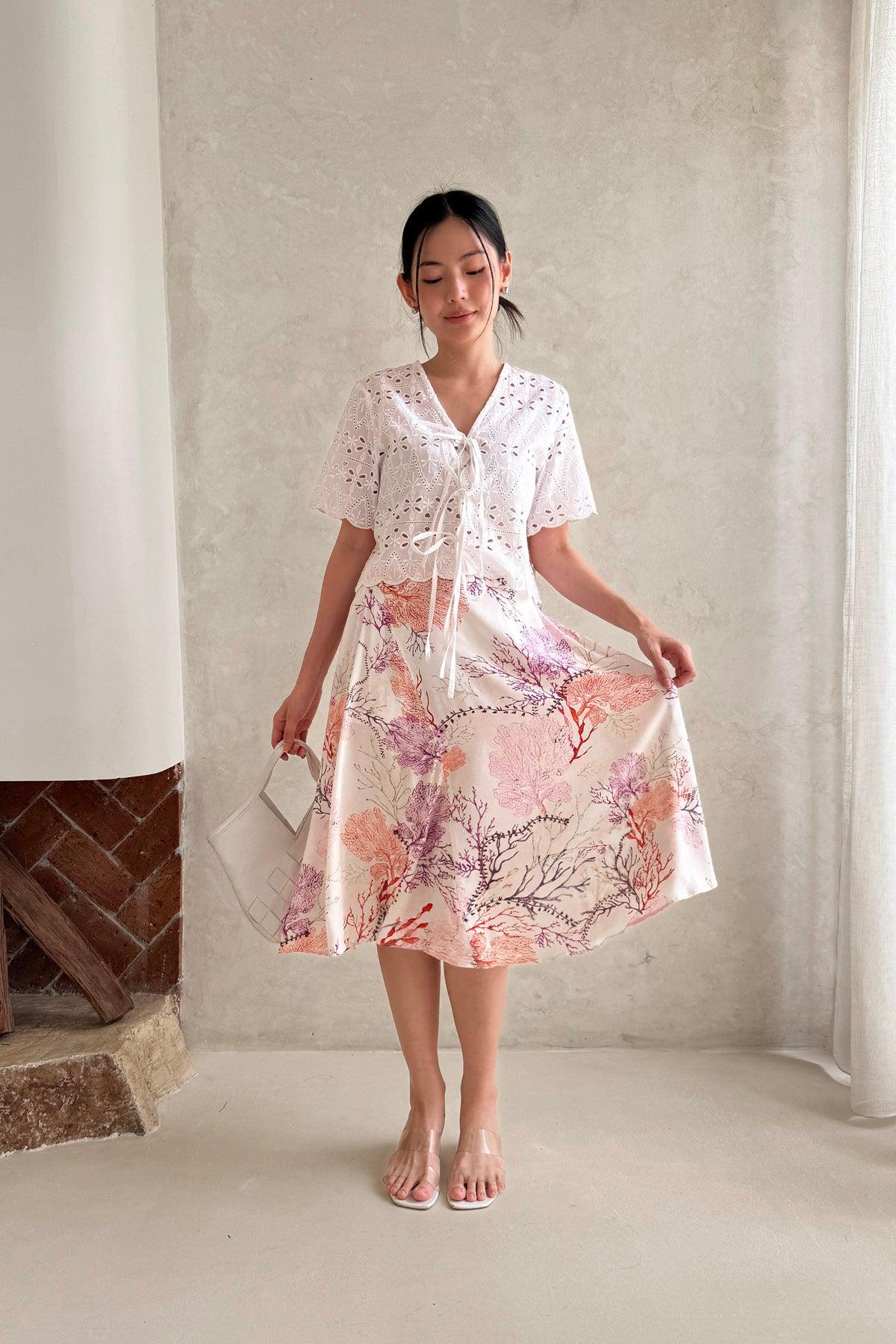 Jenny Bias Skirt Multicolour - EESOME