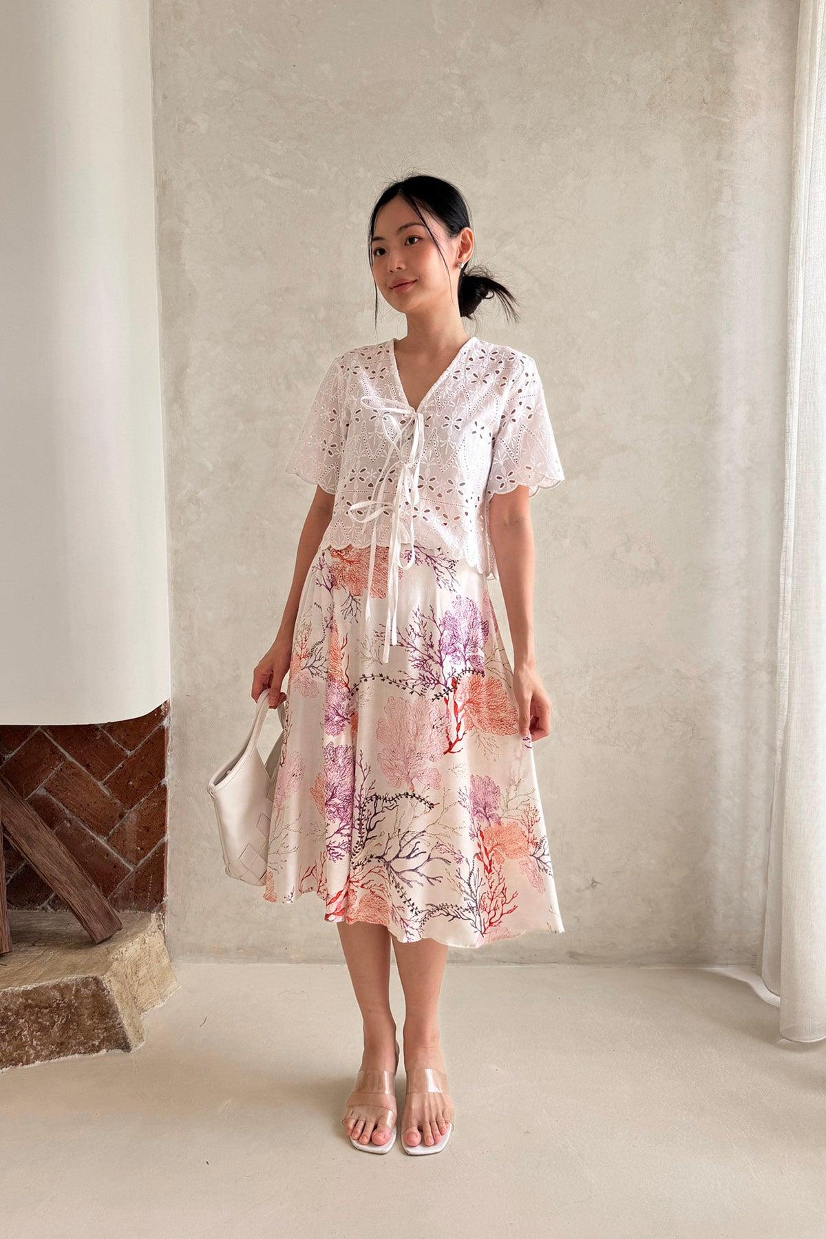 Jenny Bias Skirt Multicolour - EESOME