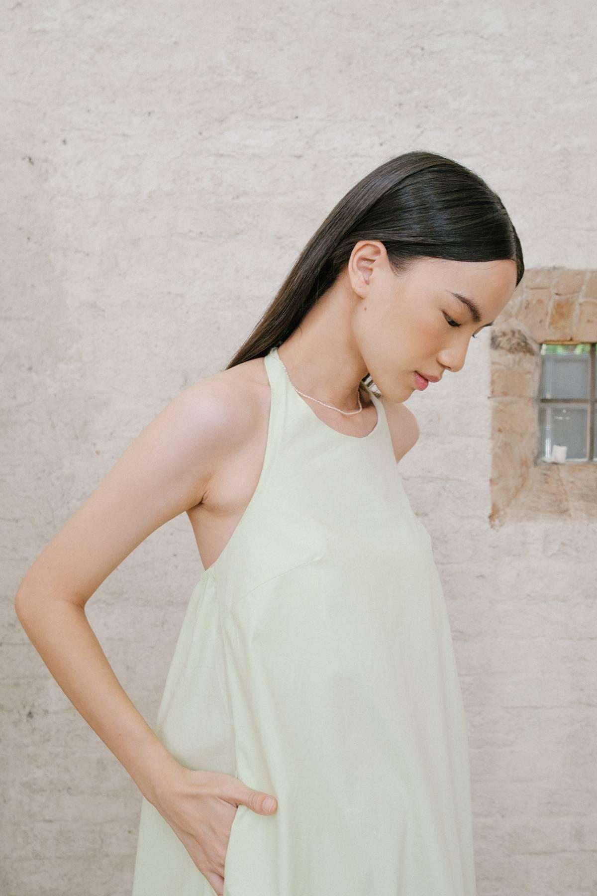 Lizzie Dress Lime - EESOME