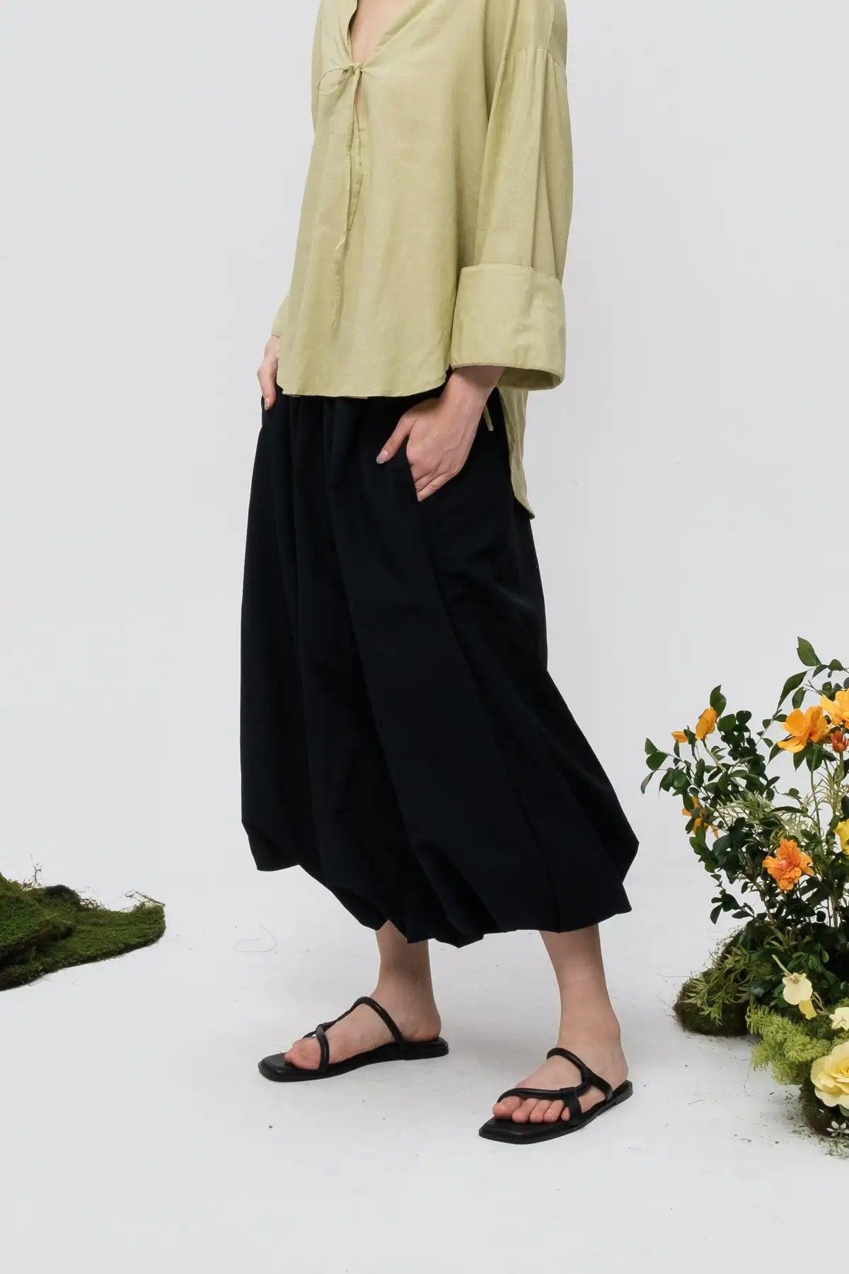 Mola Skirt Black - EESOME
