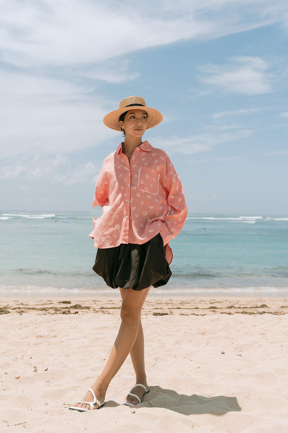 Molly Bubble Skirt Choco - EESOME