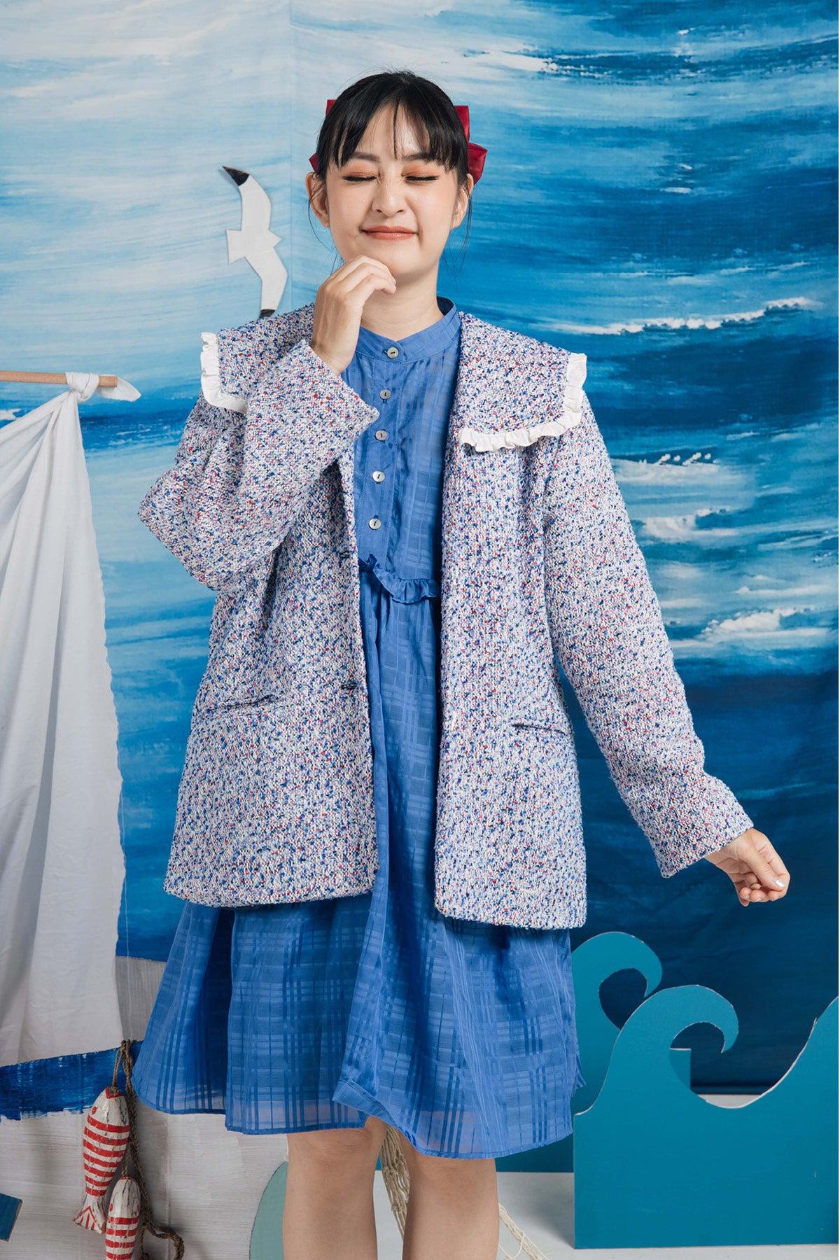 Mori Dress Blue - EESOME
