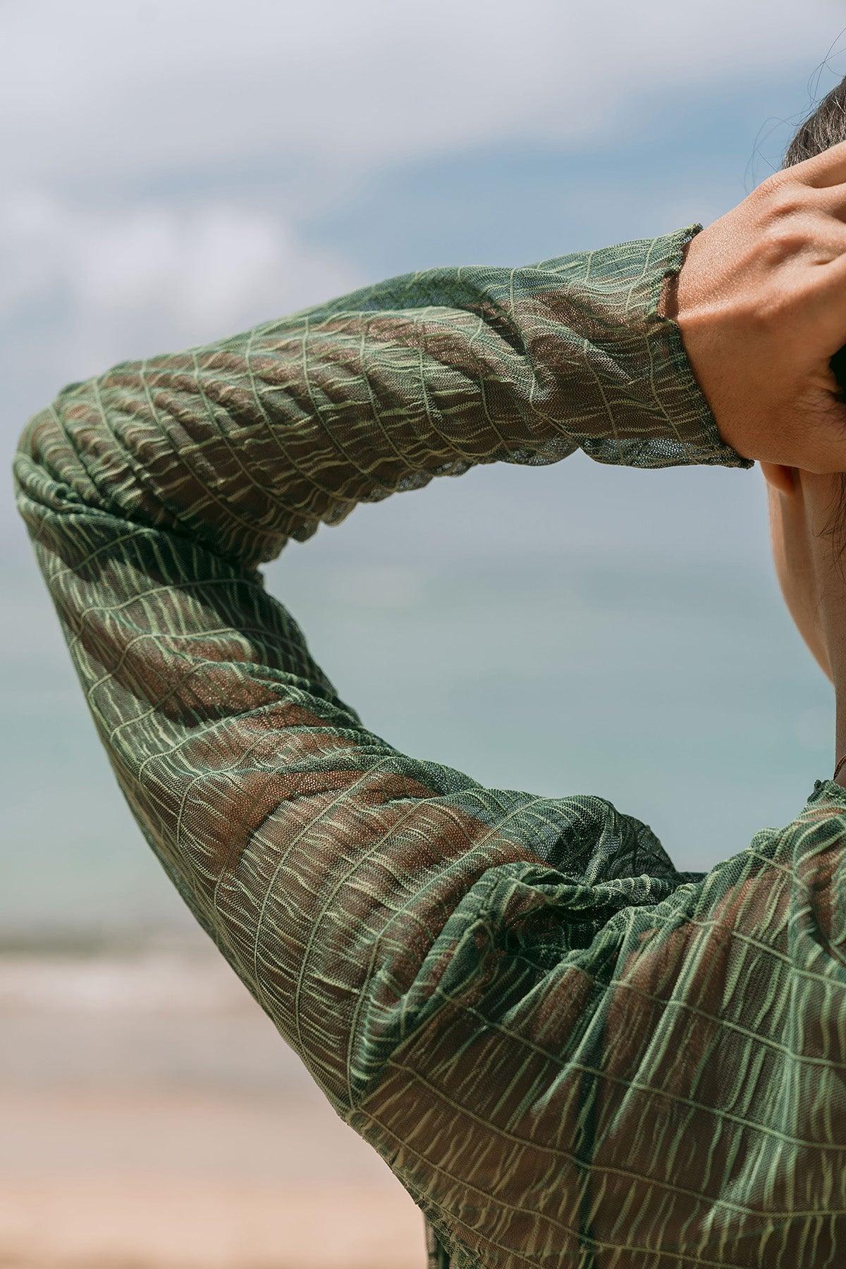 Norita Top &amp; Skirt Seaweed - EESOME