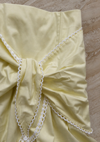 Parc Midi Skirt With Scarf Yellow detail