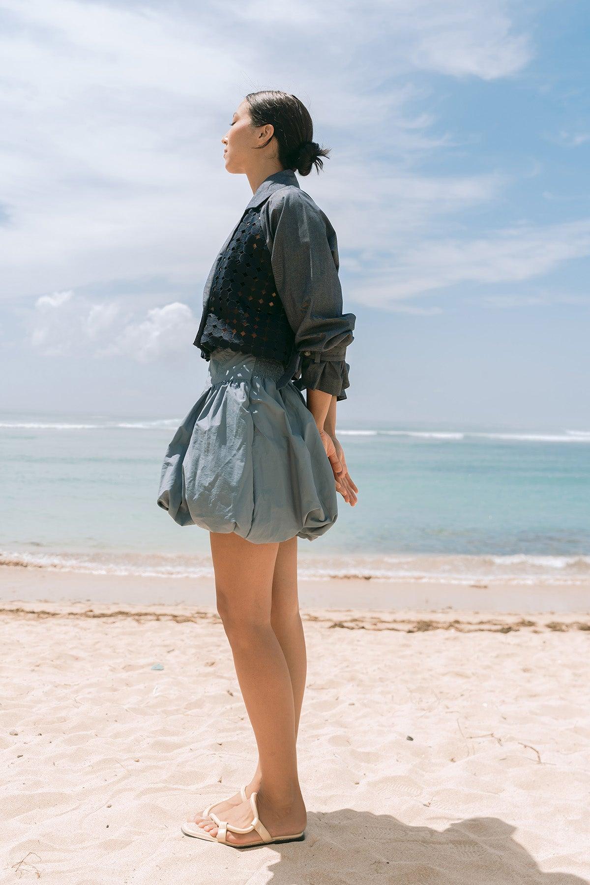 Petra Outer Denim-Navy - EESOME