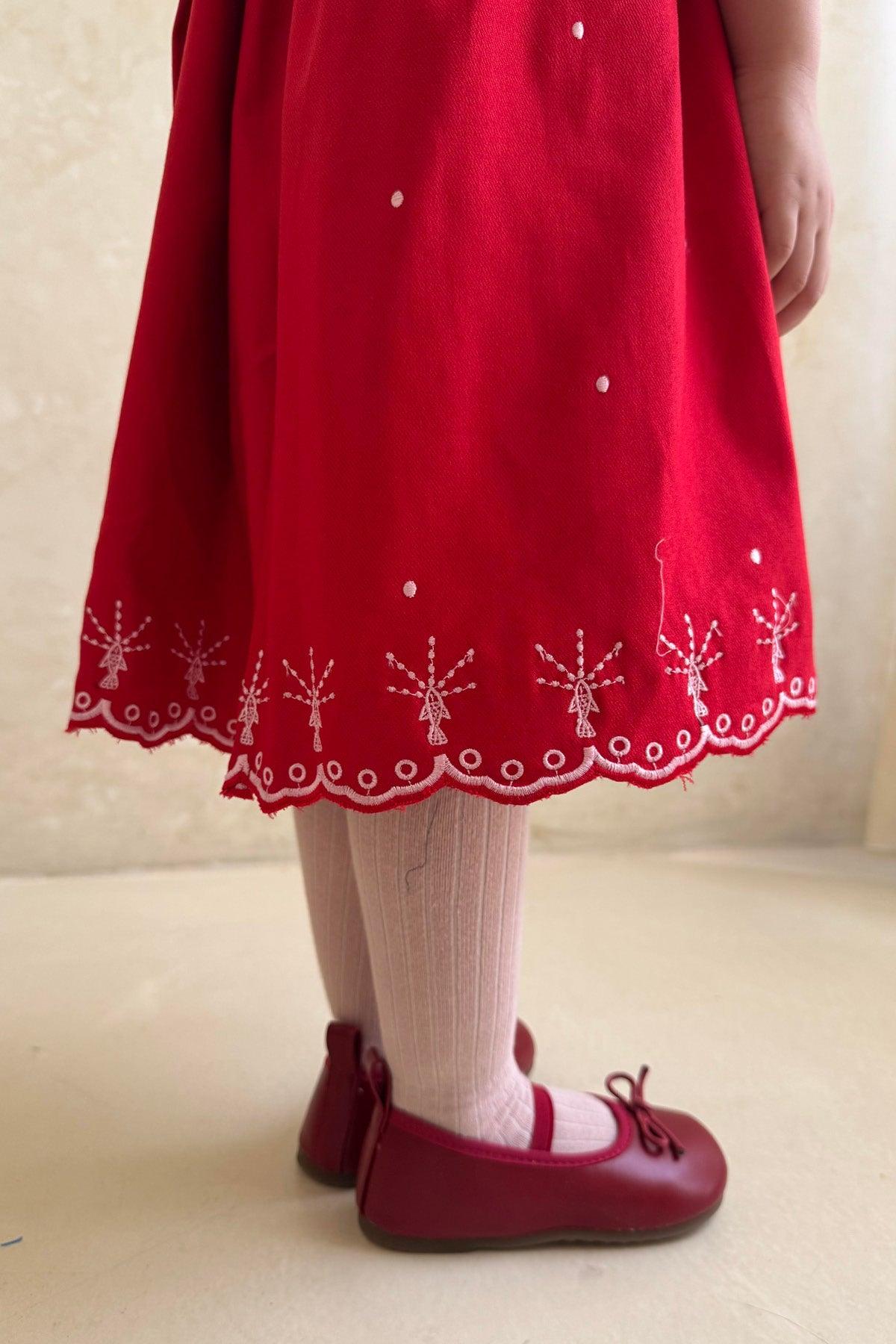 Pica Petite Dress Red Pink - EESOME