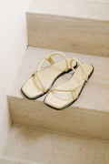 Provence Sandals Soft Yellow - EESOME