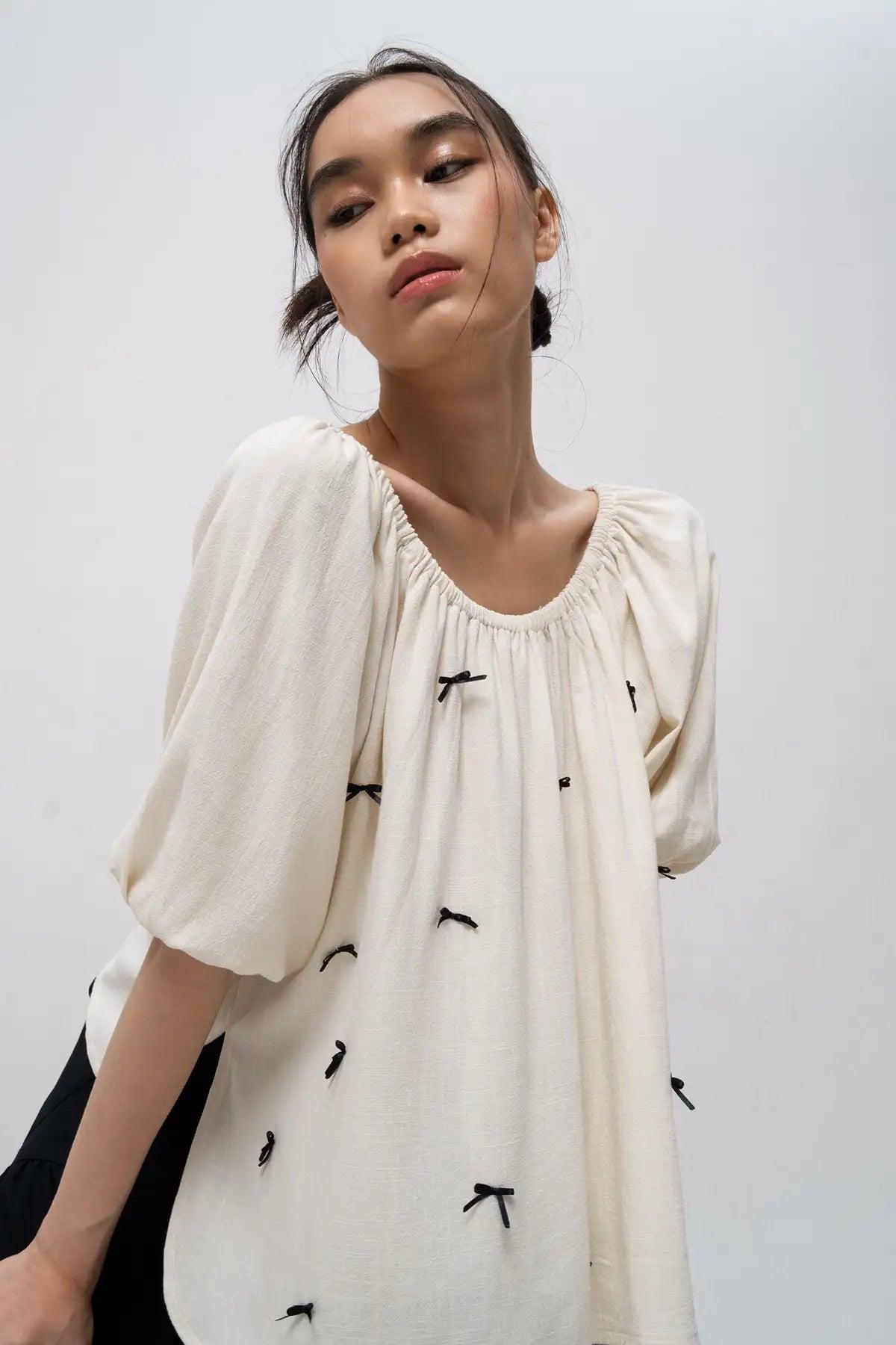Renee Top Off White - EESOME