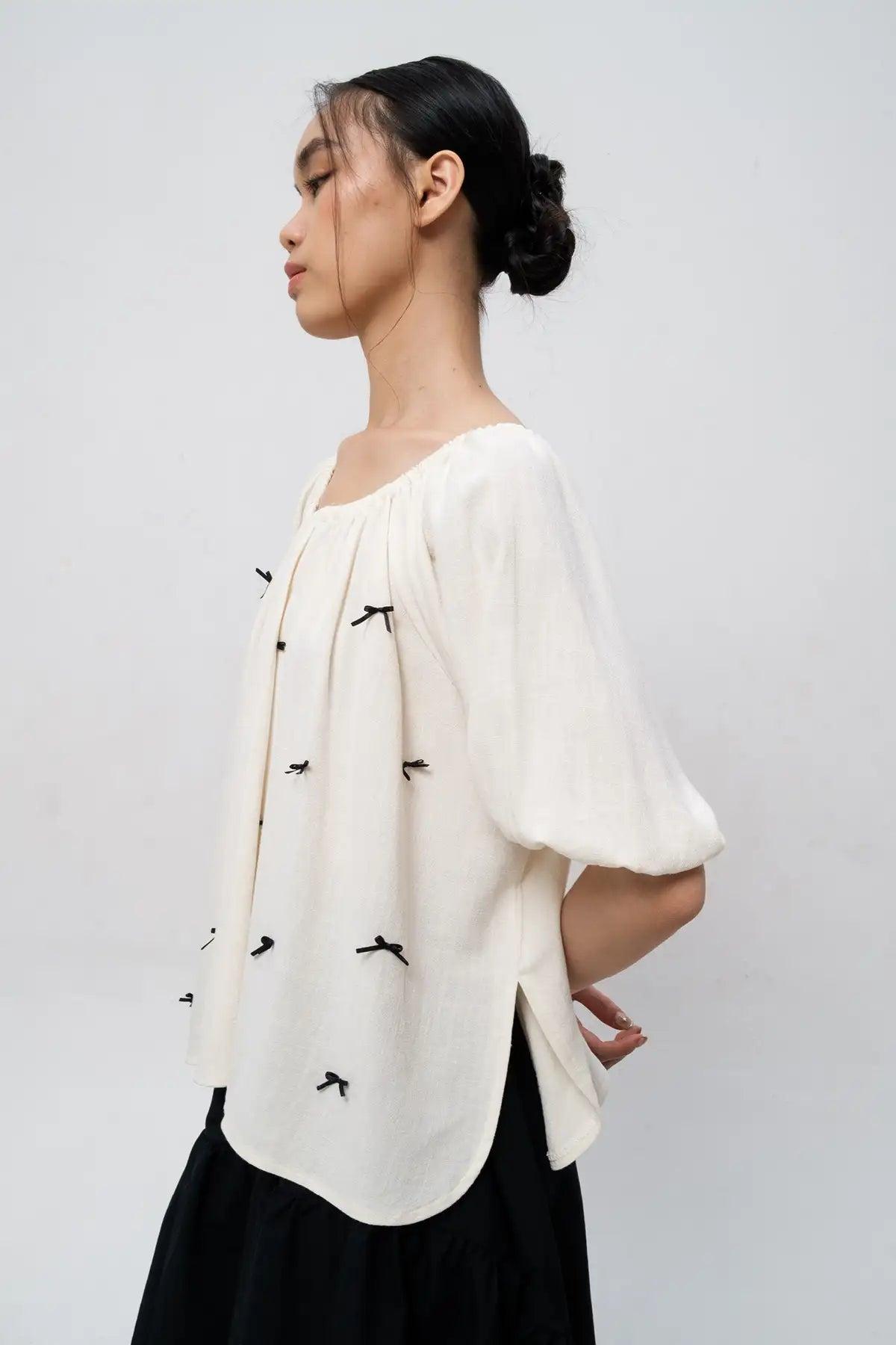 Renee Top Off White - EESOME