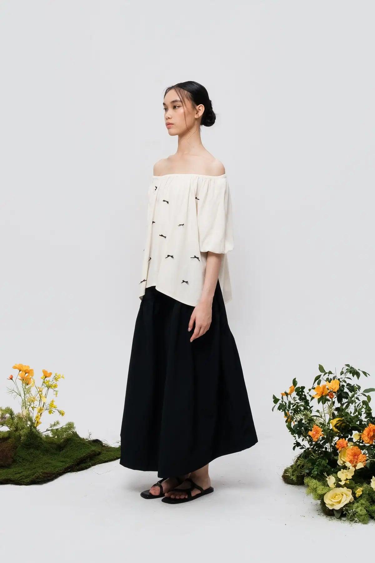 Renee Top Off White - EESOME