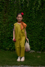 Rowan Petite Jumpsuit Pear Yellow