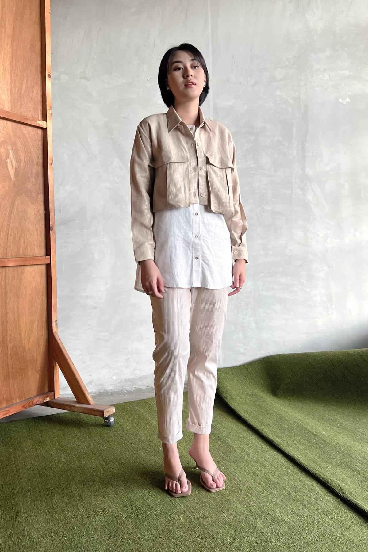 Runa Outer Khaki - EESOME