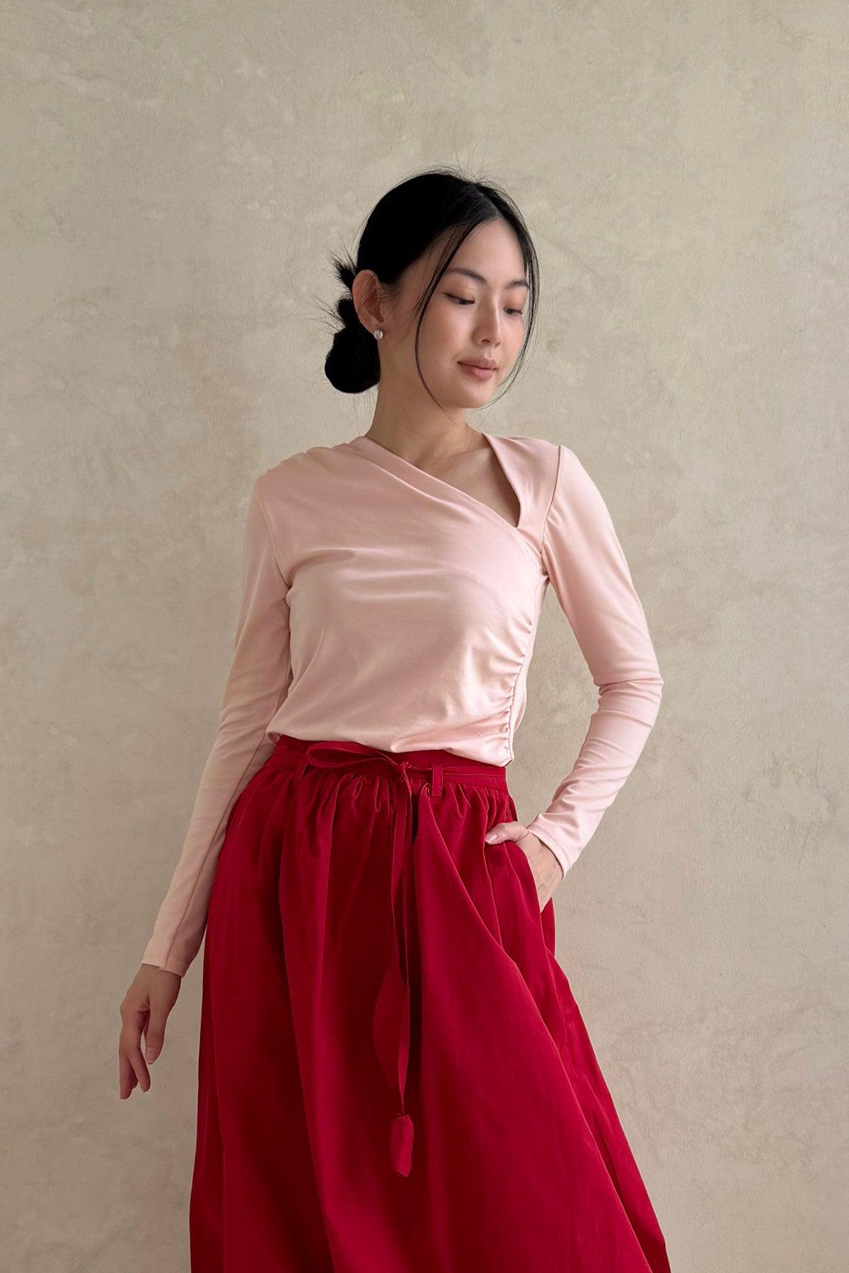 Samatha Top Pink Blush - EESOME
