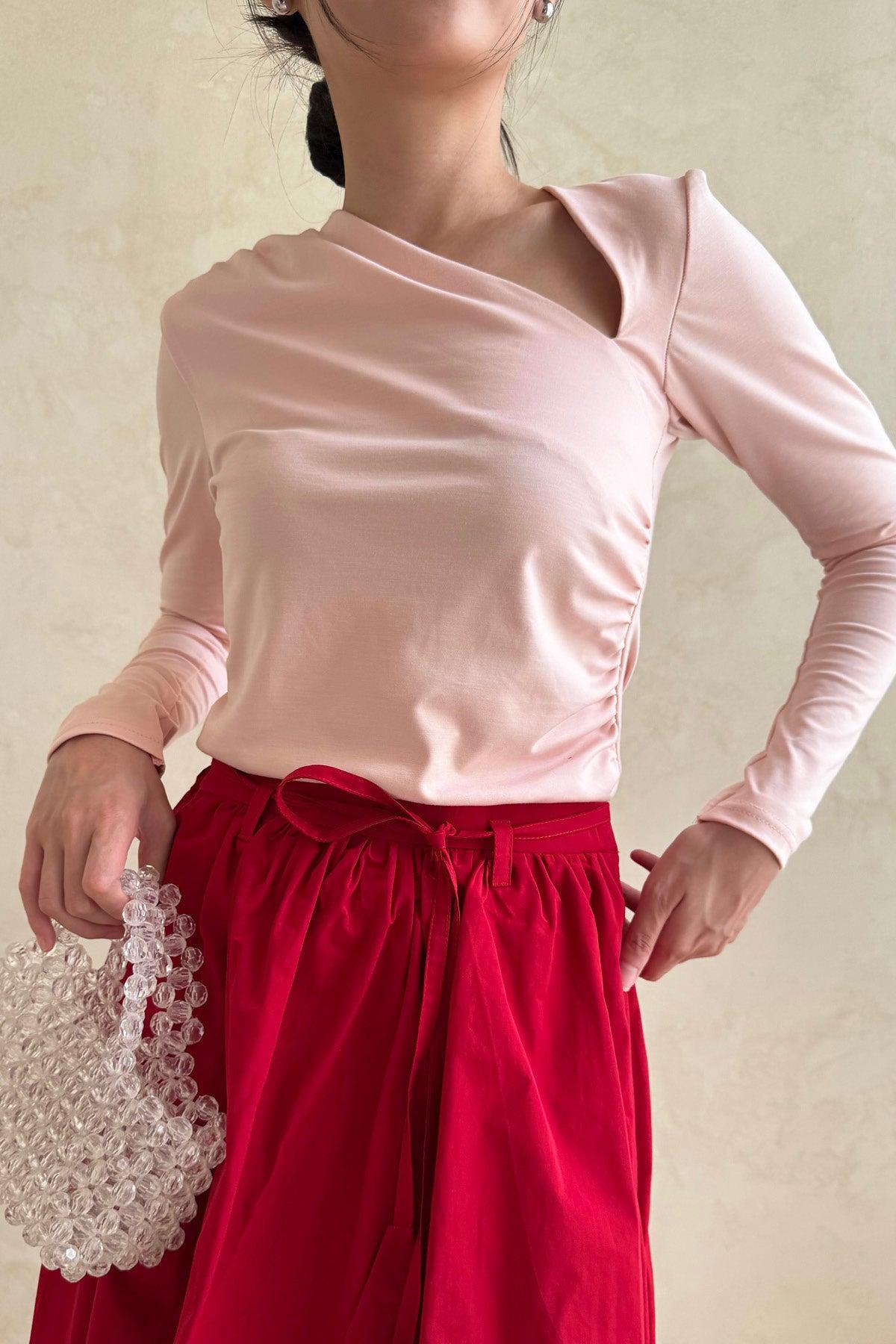 Samatha Top Pink Blush - EESOME