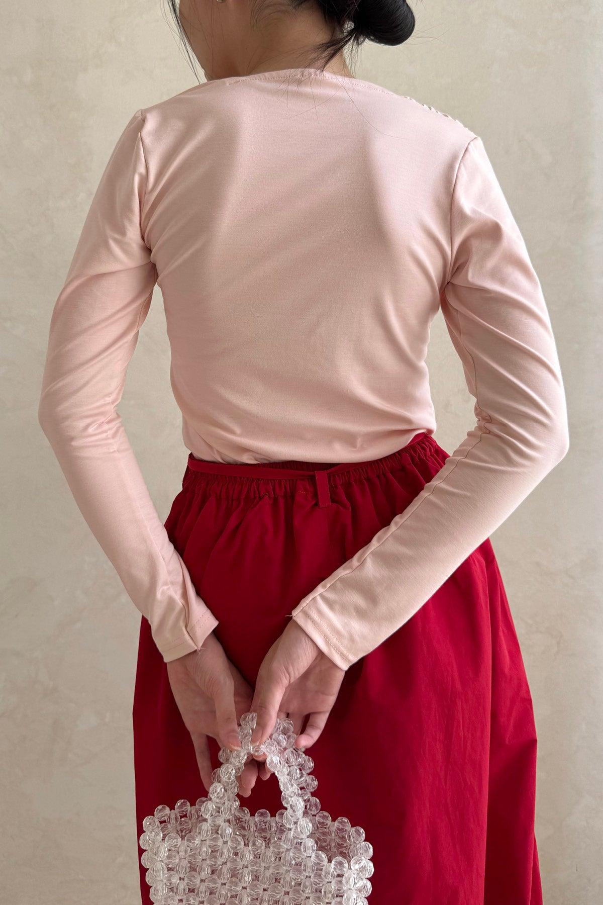 Samatha Top Pink Blush - EESOME